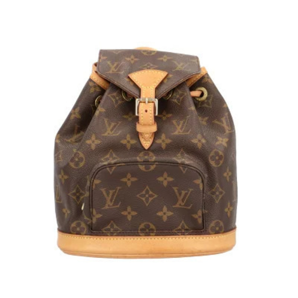 Louis Vuitton Montsouris Monogram Backpack Daypack Canvas